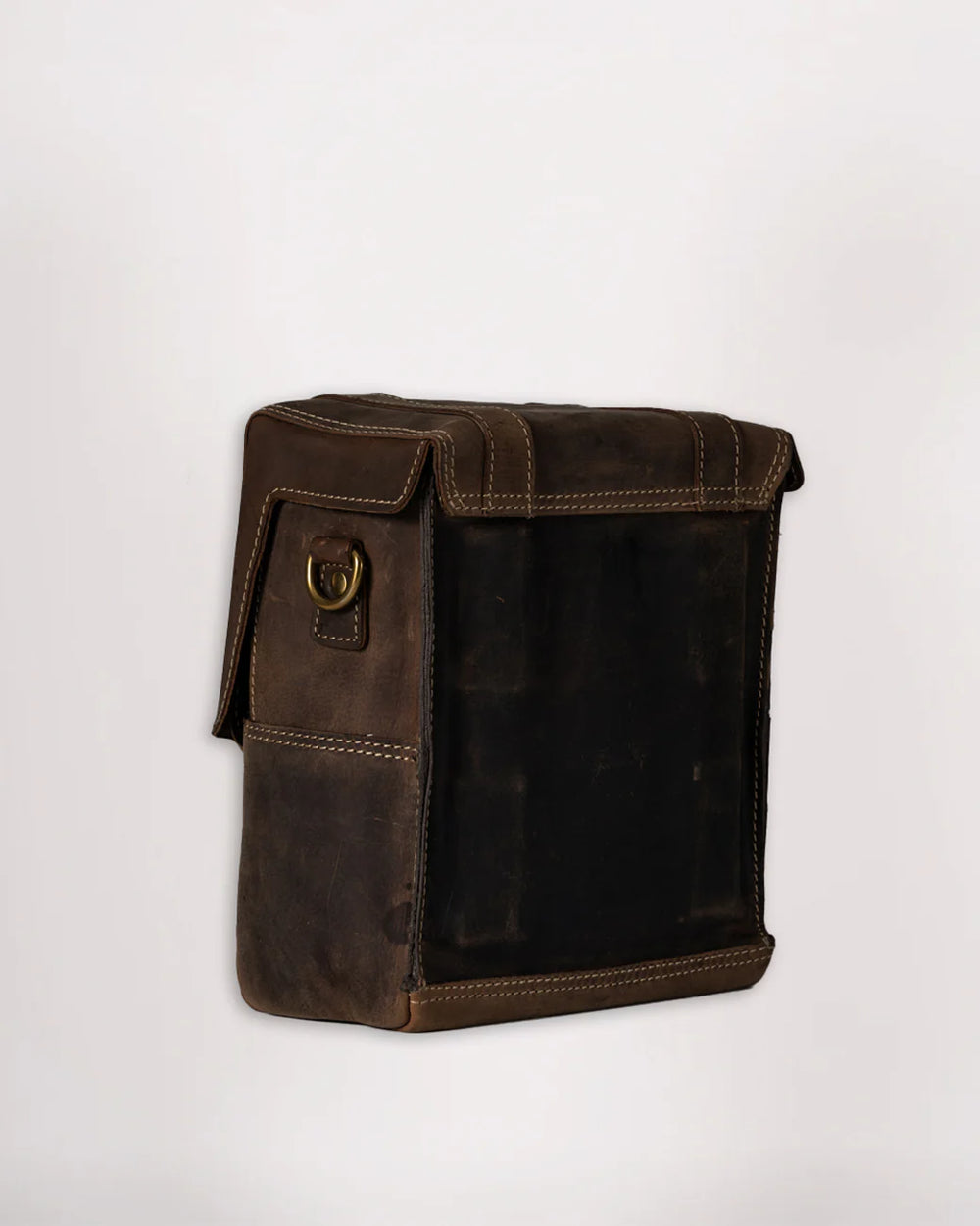 Goldtop - Leather Tank Bag - Large - Tobacco
