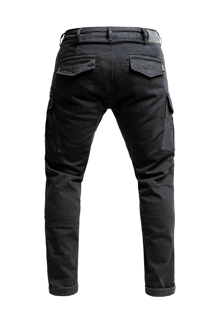 John-Doe-Defender-Mono-Layer-Black-Protective-Trousers-Rear