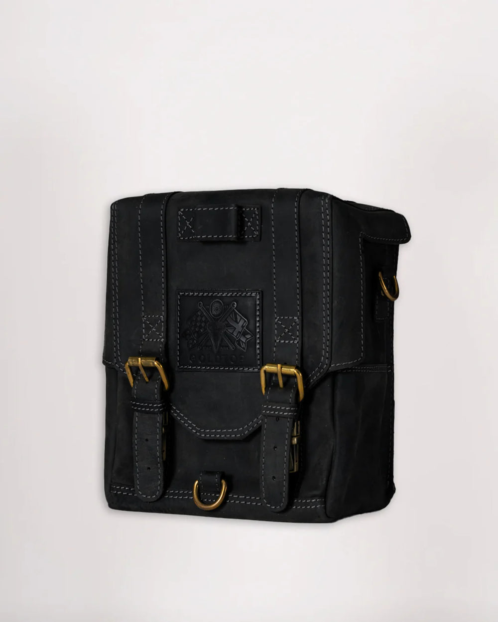 Goldtop Tank Bag leather Black