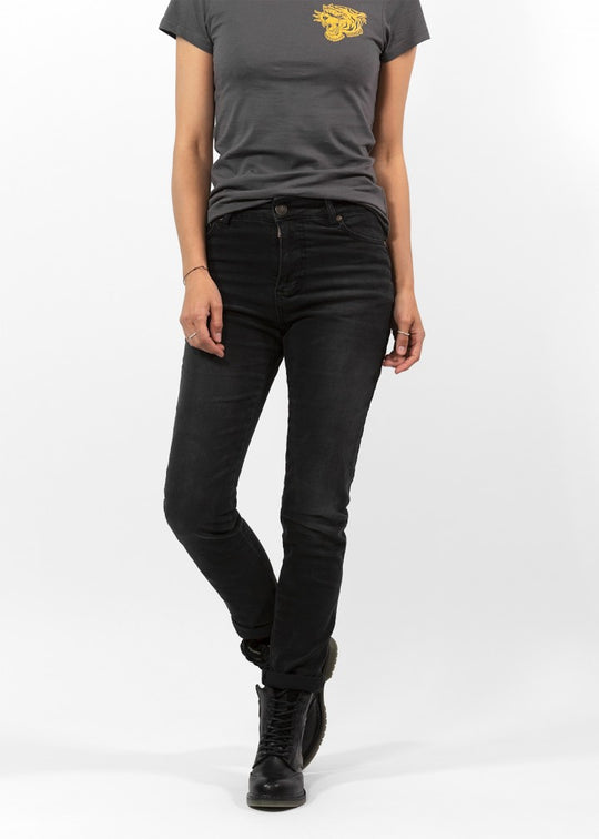 John Doe Betty High Waist Jeans - Black