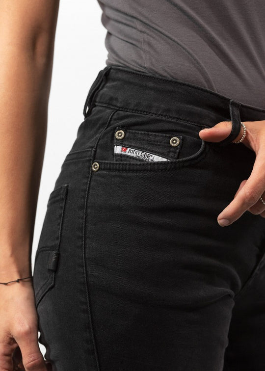 John Doe Betty High Waist Jeans - Black