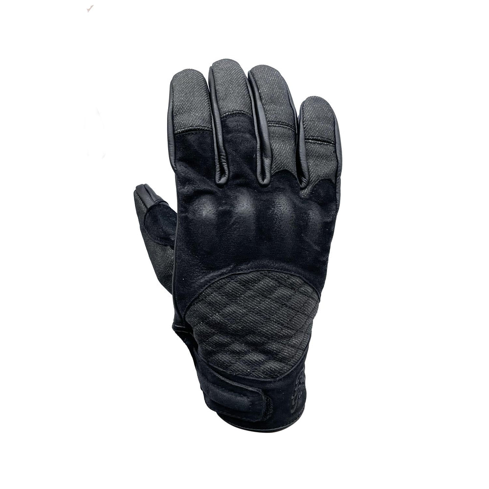 Black Leather Shifter Gloves 