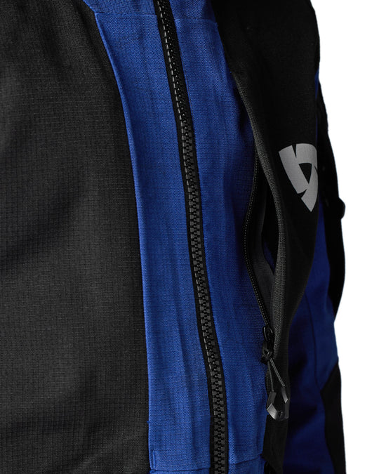 Close-up of front pocket on REV’IT! Tectonic H2O Jacket