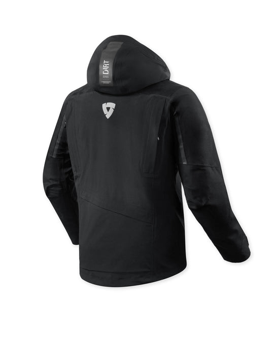 Rear view of REV’IT! Component 3 H2O Jacket, Black