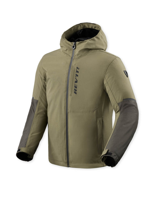 Front view of REV'IT! Traffic 2 H20 Jacket - Tarmac