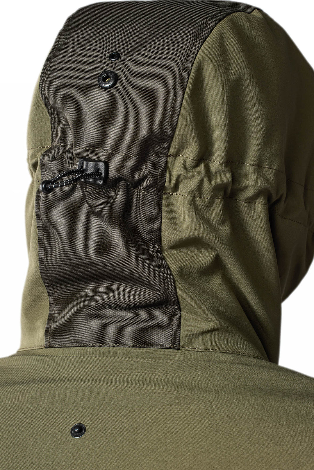 Close-up of REV'IT! Traffic 2 H20 Jacket - Tarmac, Back of hood