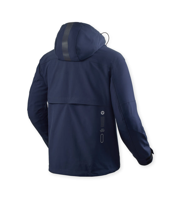 Rear view of REV’IT! Altair H2O Smock, dark blue