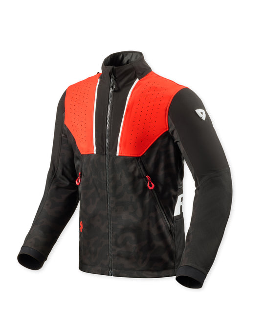 REV’IT! Africa Jacket – Black / Red