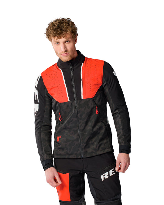 REV’IT! Africa Jacket – Black / Red
