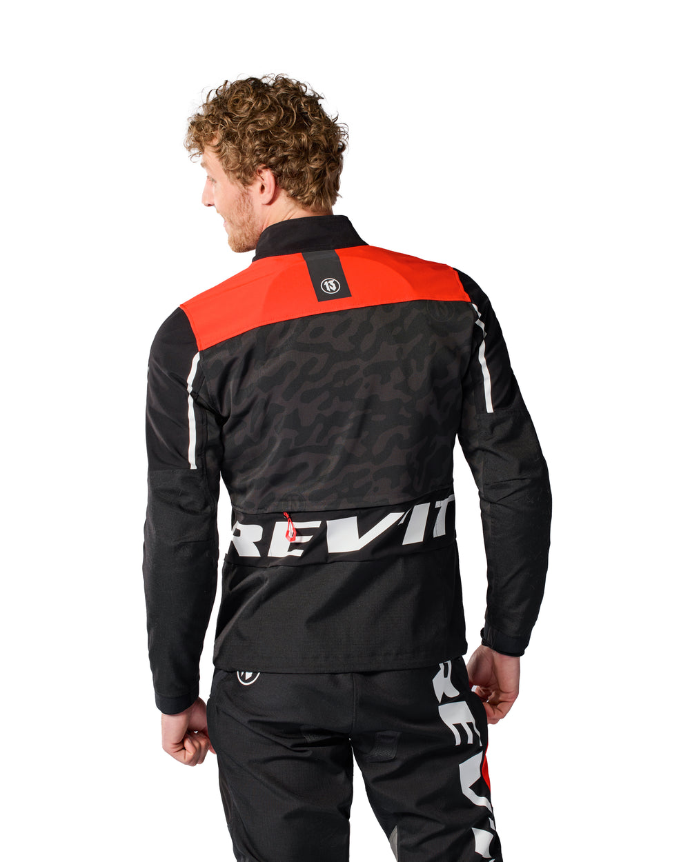 REV’IT! Africa Jacket – Black / Red