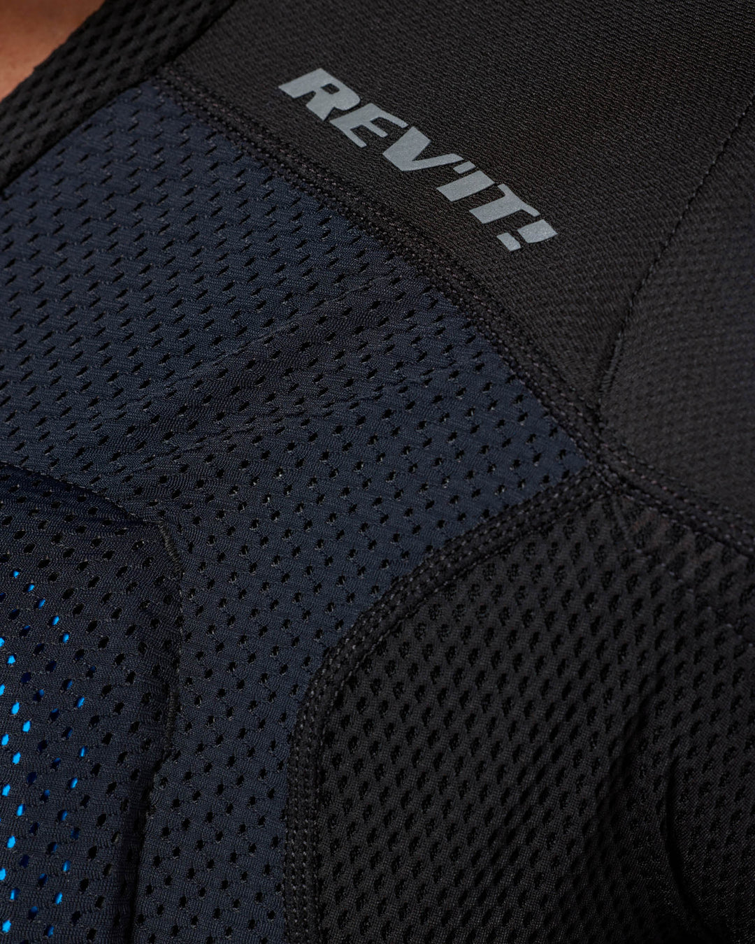 Close-up of material on REV’IT! Proteus Protector Jacket