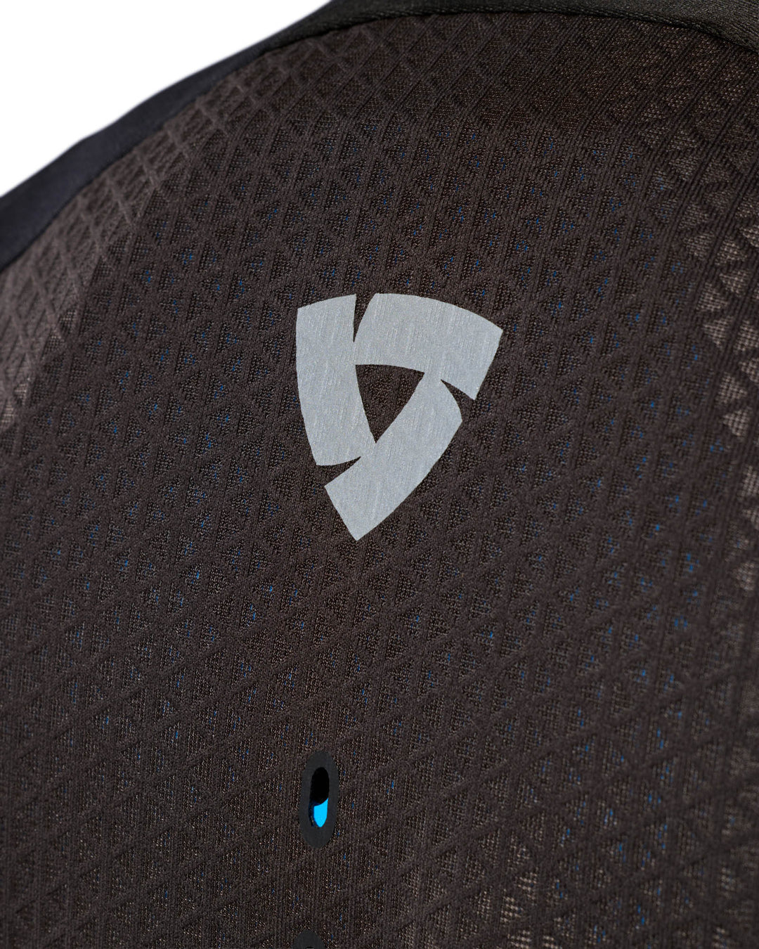 REV’IT! Nucleus Protector Jacket, Rear close-up logo
