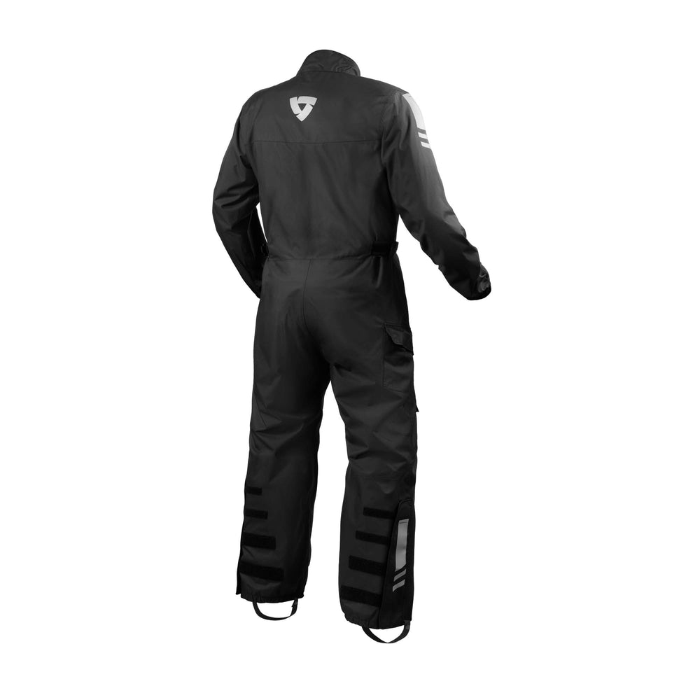 rear view of REV’IT! Acid 4 H2O Rain Pants, Black