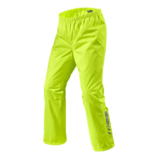 REV’IT! Acid 4 H2O Rain Pants, Neon yellow, front view