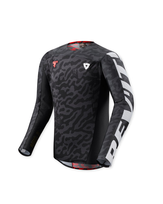 REV’IT! Thirteen Jersey – Black / Sand