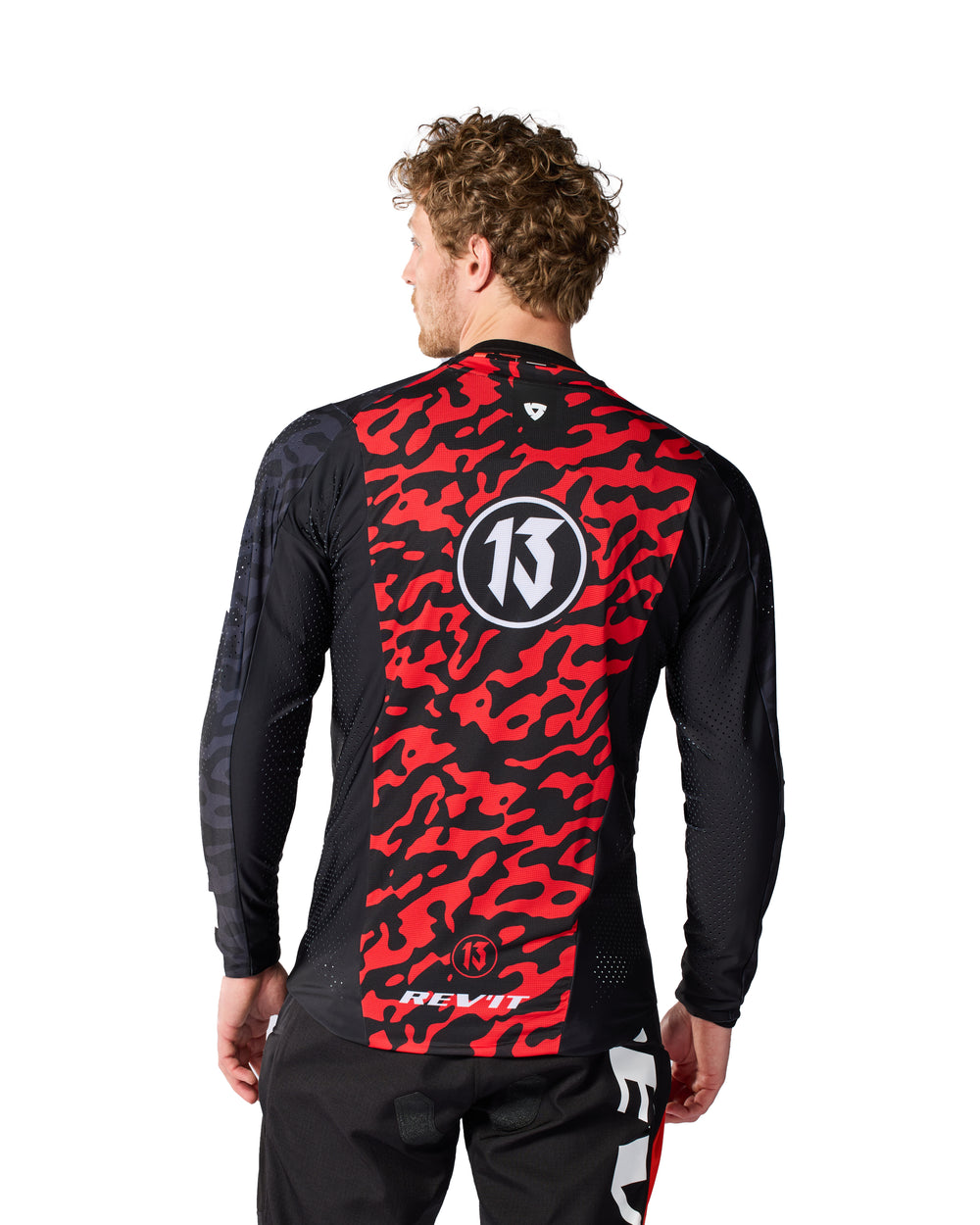 REV’IT! Thirteen Jersey – Black / Sand