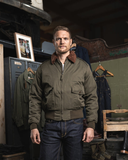 Flight Jacket Olive Drab for men