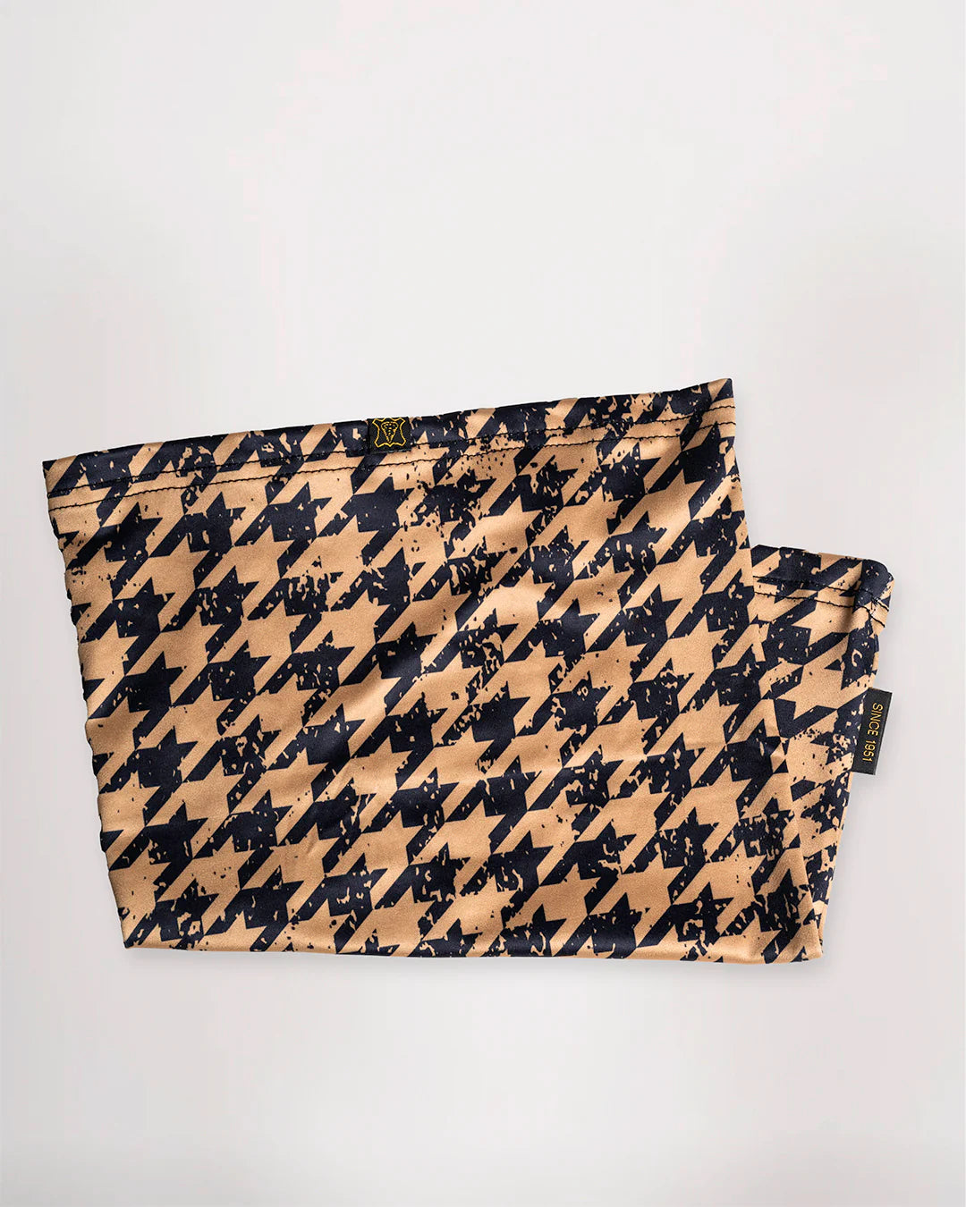 Goldtop - Neck Tube - Gold Houndstooth