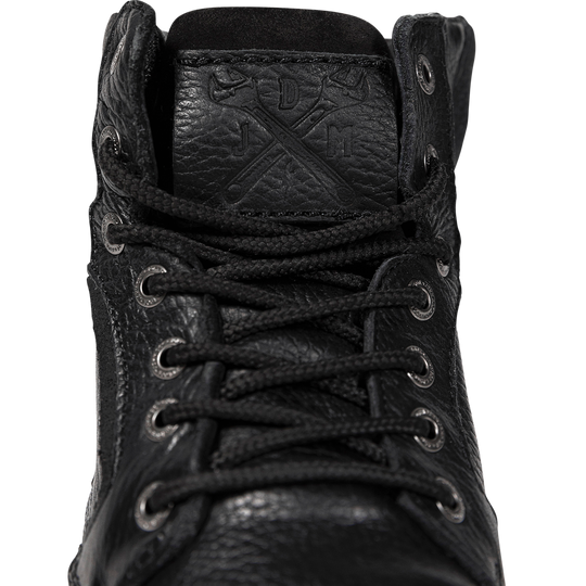 John-Doe-Shifter-Boots-Close-Up-Laces-Black-Leather