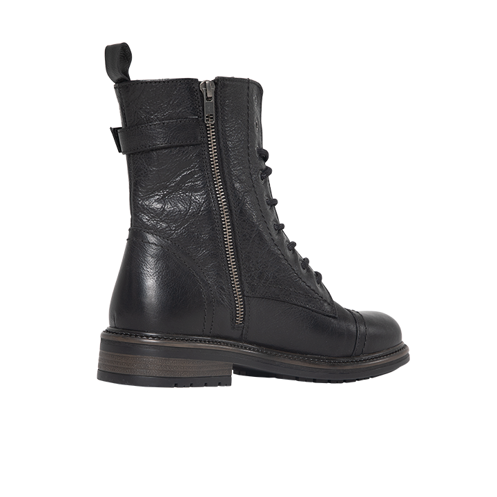 John-Doe-Jackie-High-Boots-Black-side-zipper-laces