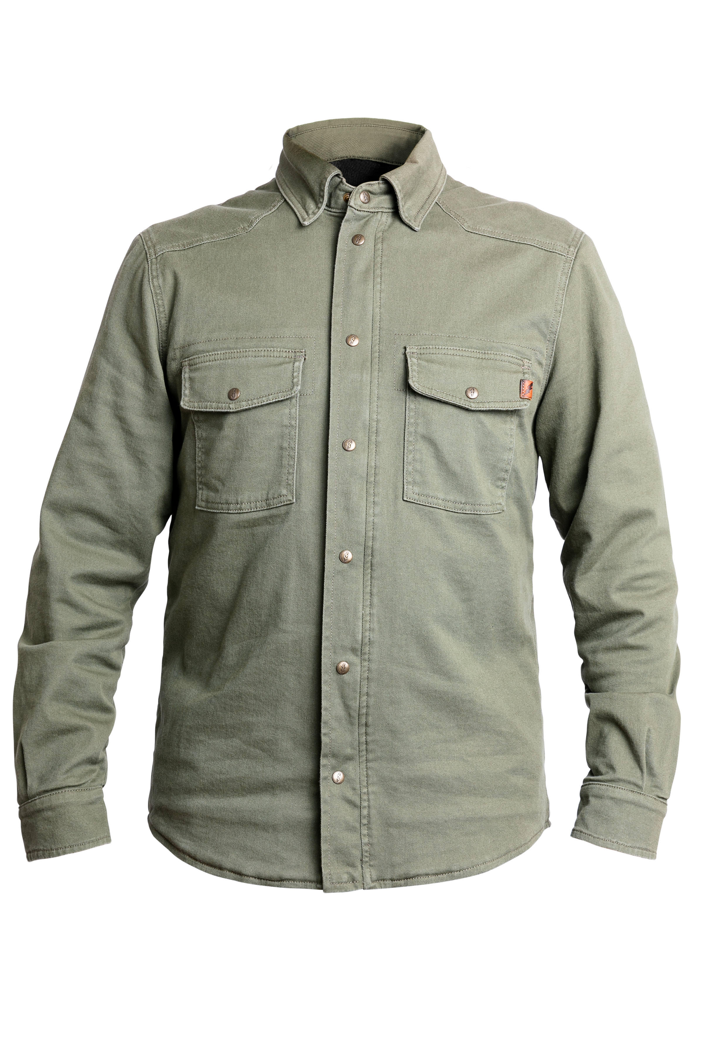 John Doe Motoshirt Olive Front