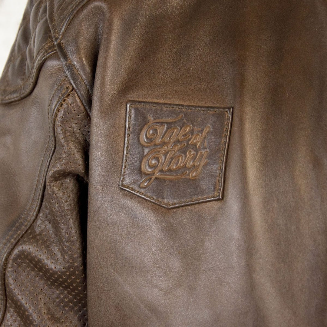 Leather Motorcycle Jacket For Men 