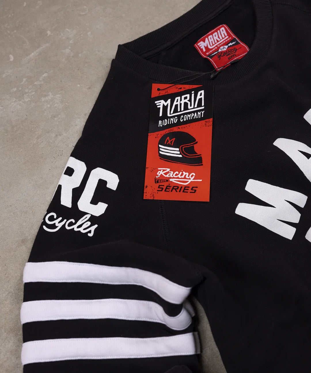 Maria Riding Black Spades Sweatshirt