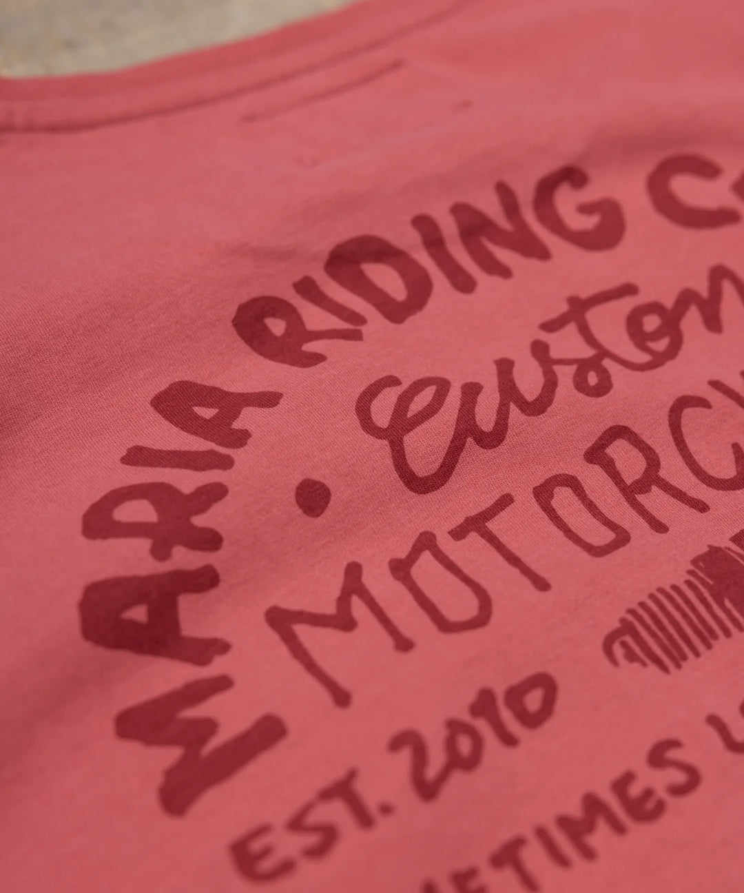 Maria Riding T-Shirt - Spark - Washed Red