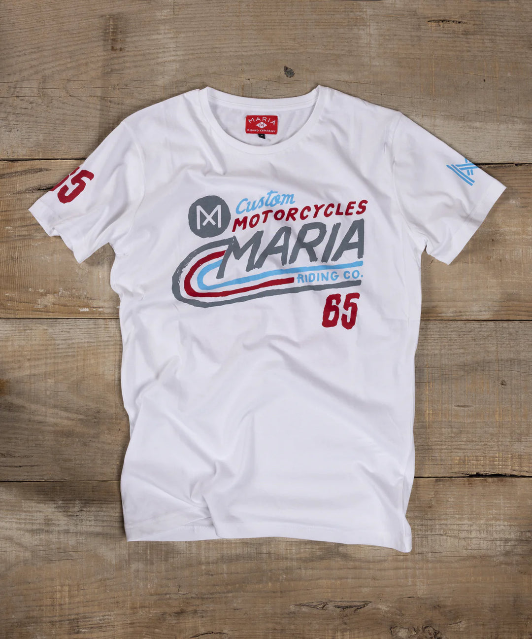 Maria-Riding-Estoril-Race-Track-Tee-White-Front