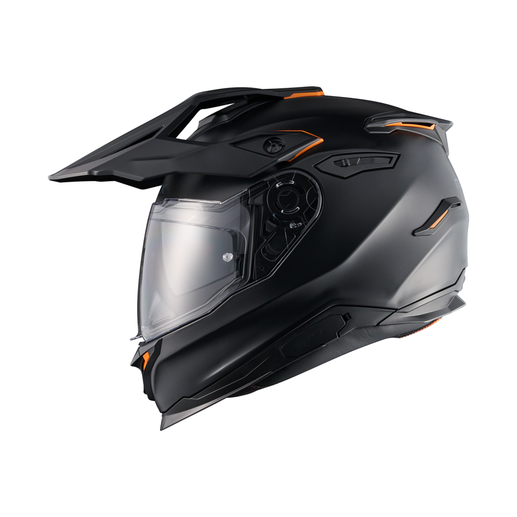 Left side view of Nexx Y.TRAVL Plain Helmet - Black