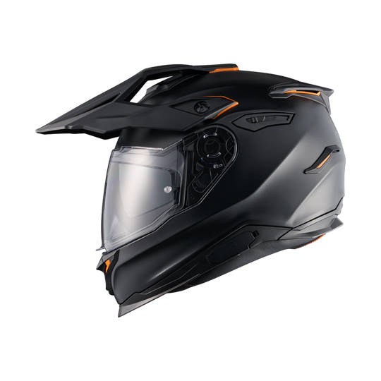 Left side view of Nexx Y.TRAVL Plain Helmet - Black