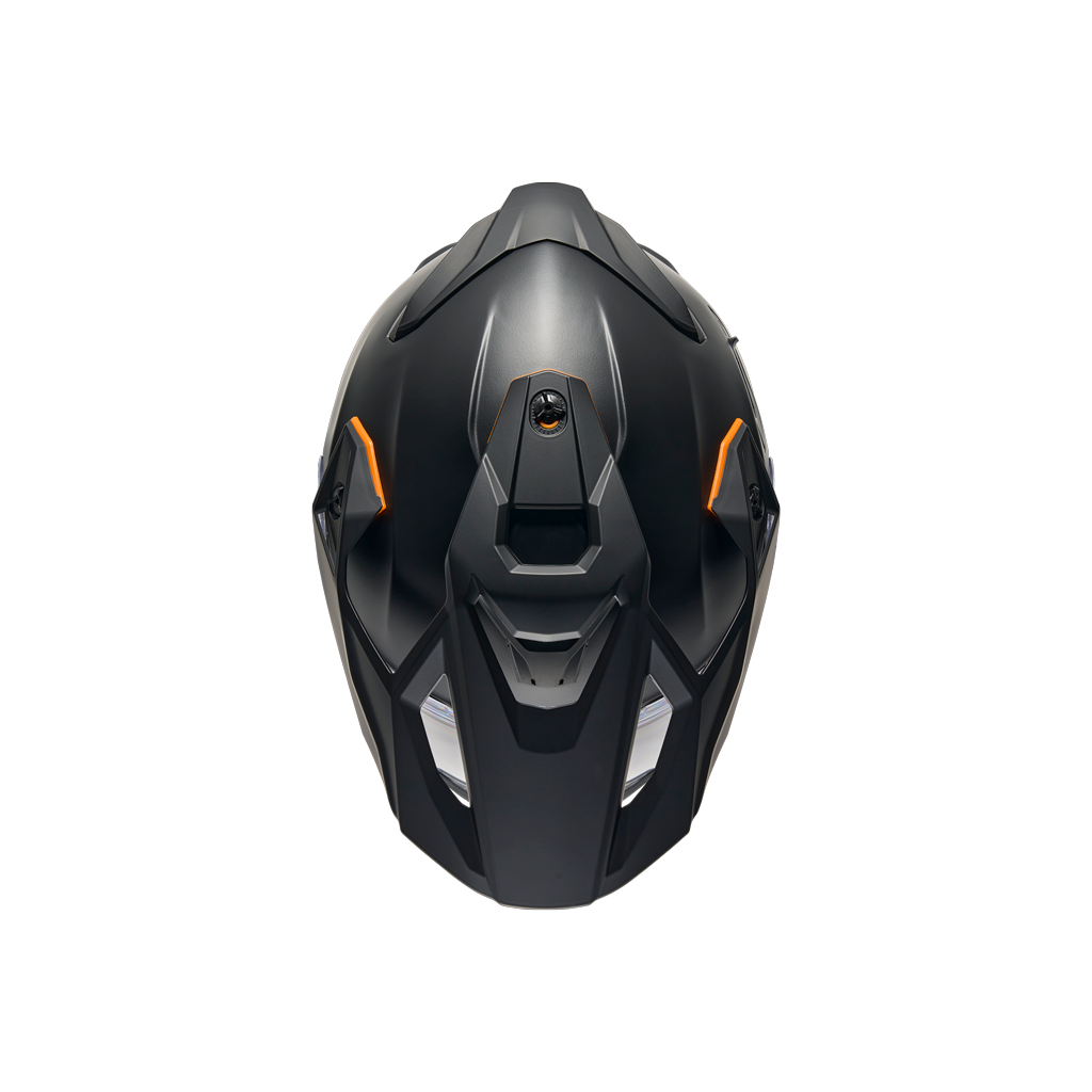Top view of Nexx Y.TRAVL Plain Helmet - Black