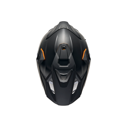 Top view of Nexx Y.TRAVL Plain Helmet - Black