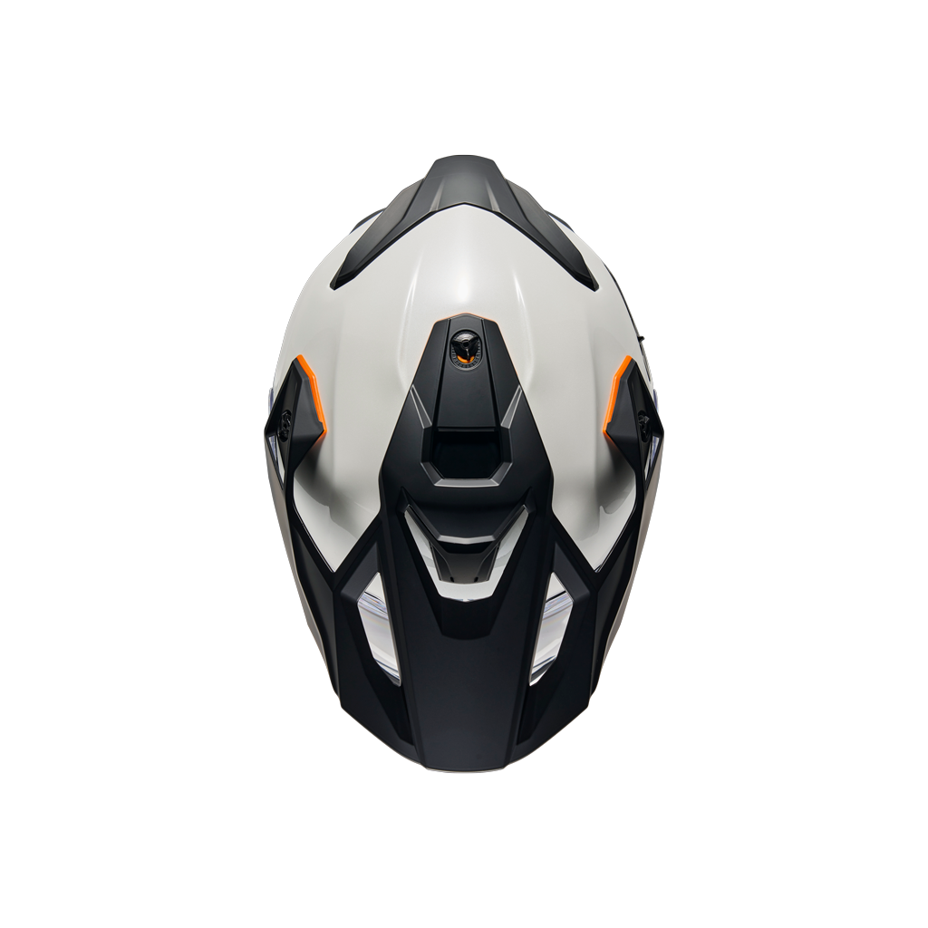 Top view of Nexx Y.TRAVL Plain Helmet - White