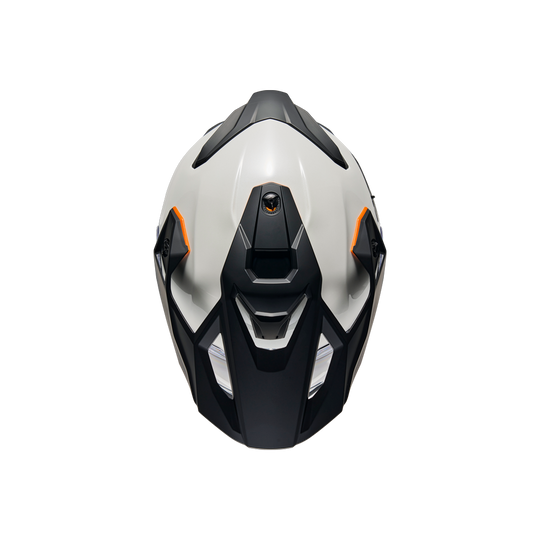 Top view of Nexx Y.TRAVL Plain Helmet - White