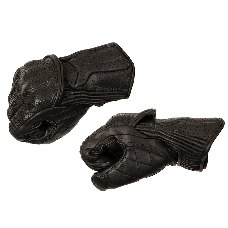 Goldtop - Silk Lined Predator Gloves - Black