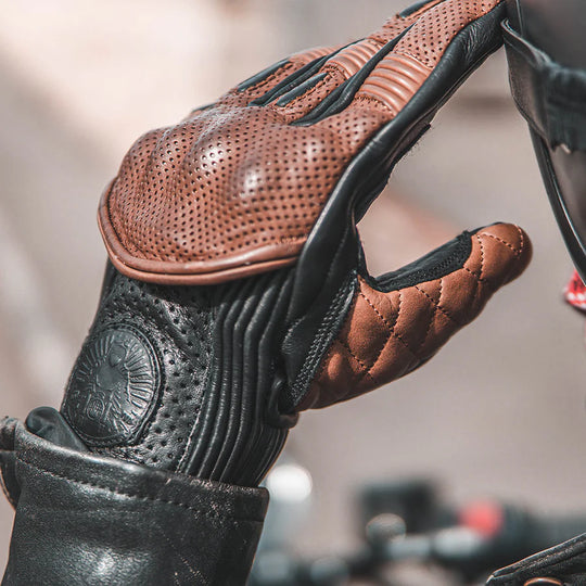 Goldtop - Silk Lined Predator Gloves - X Return of the Cafe Racer