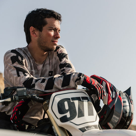 REV’IT! Thirteen Jersey – Black / Sand