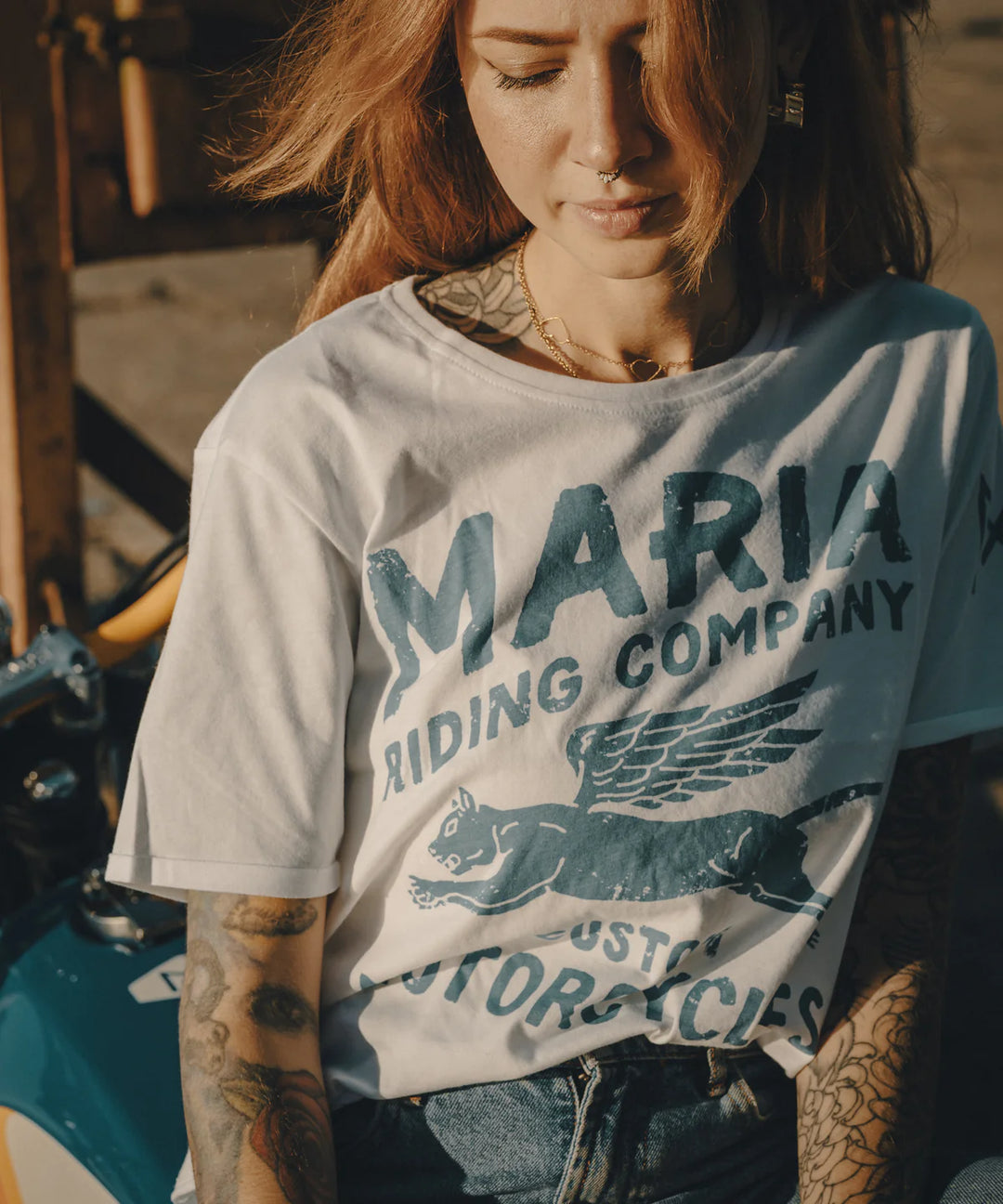 Riding womens tshirt 