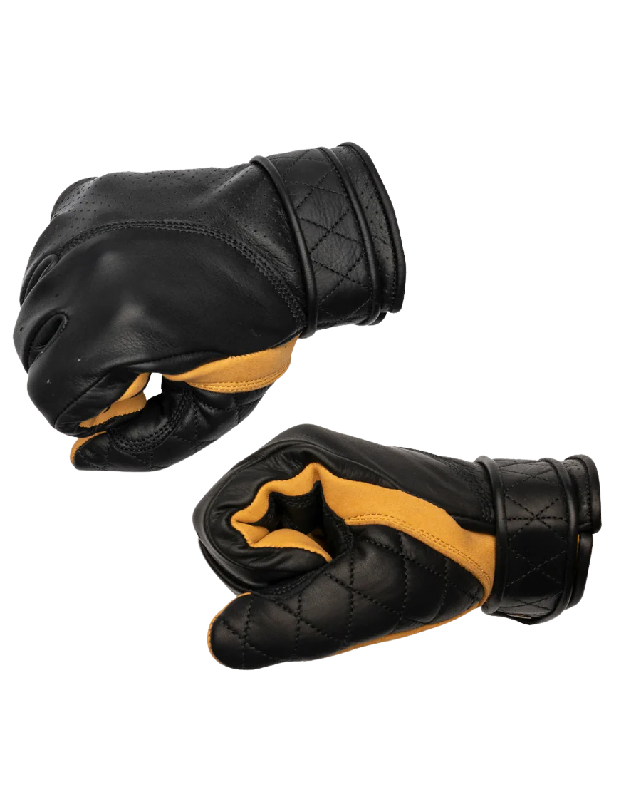 Goldtop - Short Bobber Gloves - Deerskin Palm