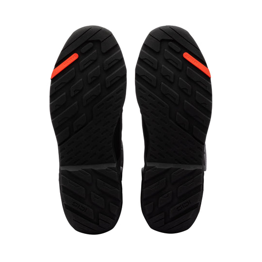 Sidi Taurus GTX Storm Grey Motorcycle Boots, sole view showing tread pattern.
