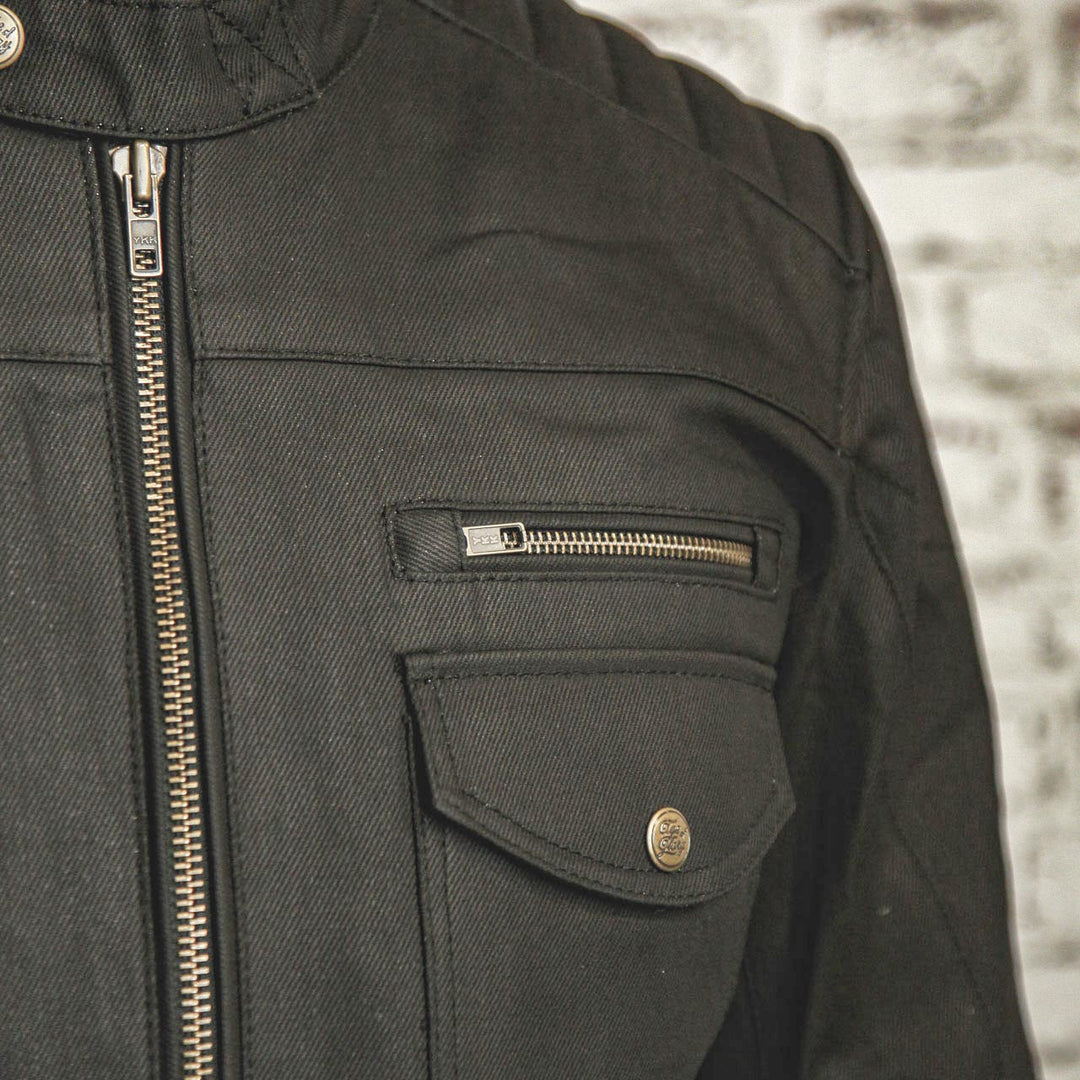 Worker Black Coated Jacket