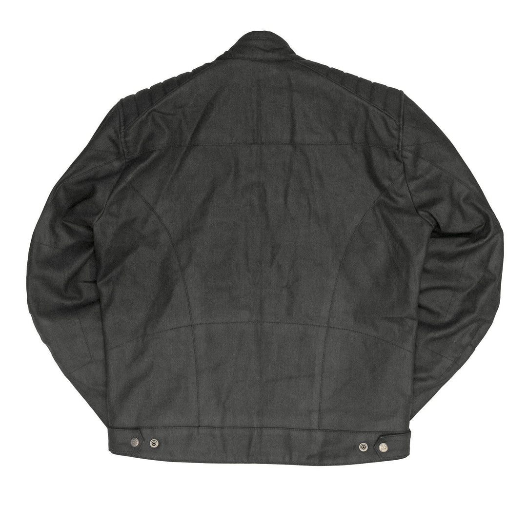 Worker Coated Denim Jacket Black