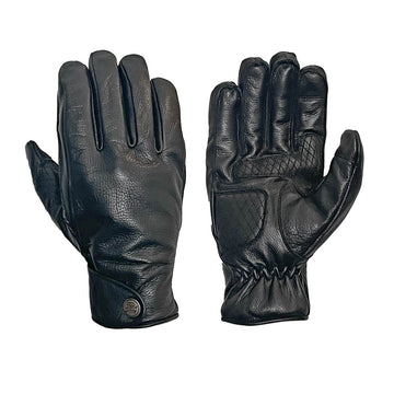 Age Of Glory Carpenter Winter Leather CE Gloves Black