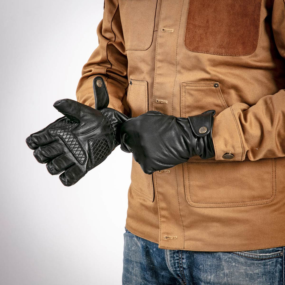 carpenter gloves black