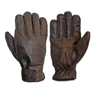 Age of Glory Carpenter Winter Leather CE Gloves Brown