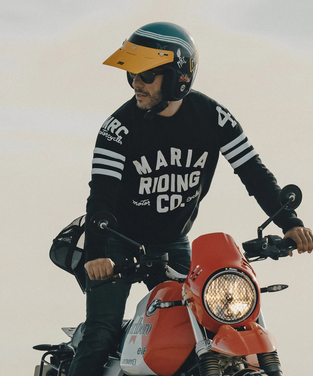 Maria Riding Black Spades Sweatshirt