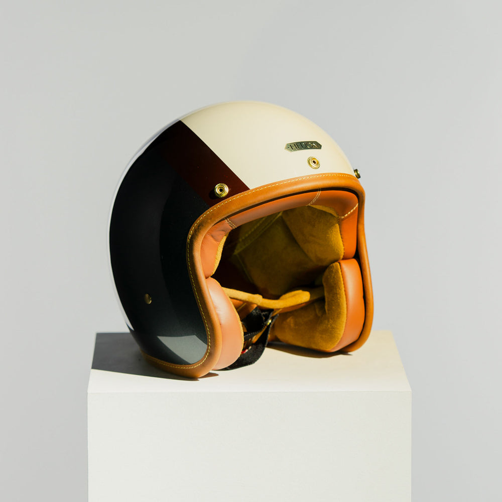 Right front side view Hedon Hedonist Helmet - Eastwood 