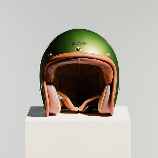 Front view of Hedon Hedonist Helmet - Olivea 