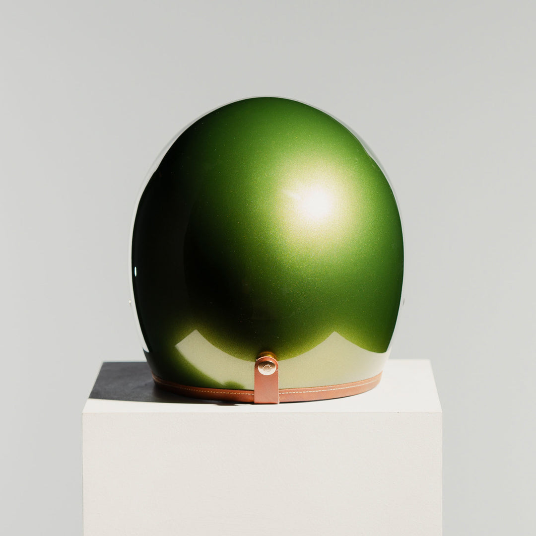 Rear view of Hedon Hedonist Helmet - Olivea